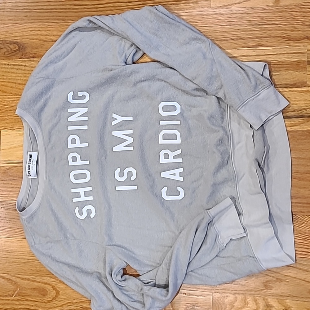 Dream Scene Haci Shipping is my Cardio Sweatshirt M